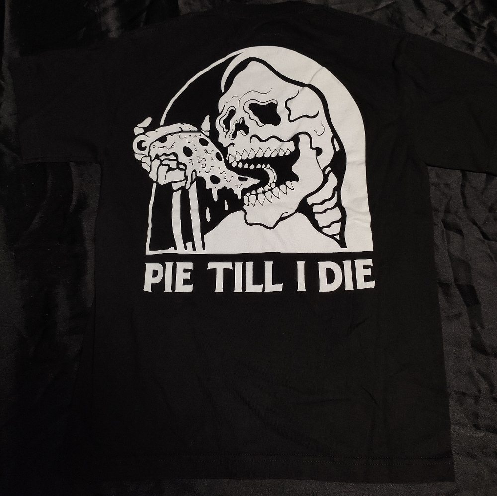 SKETCHY TANK Pie Till I Die Tee